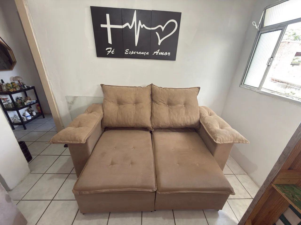 Vendo sofá super retrátil dois lugares! - Foto 4