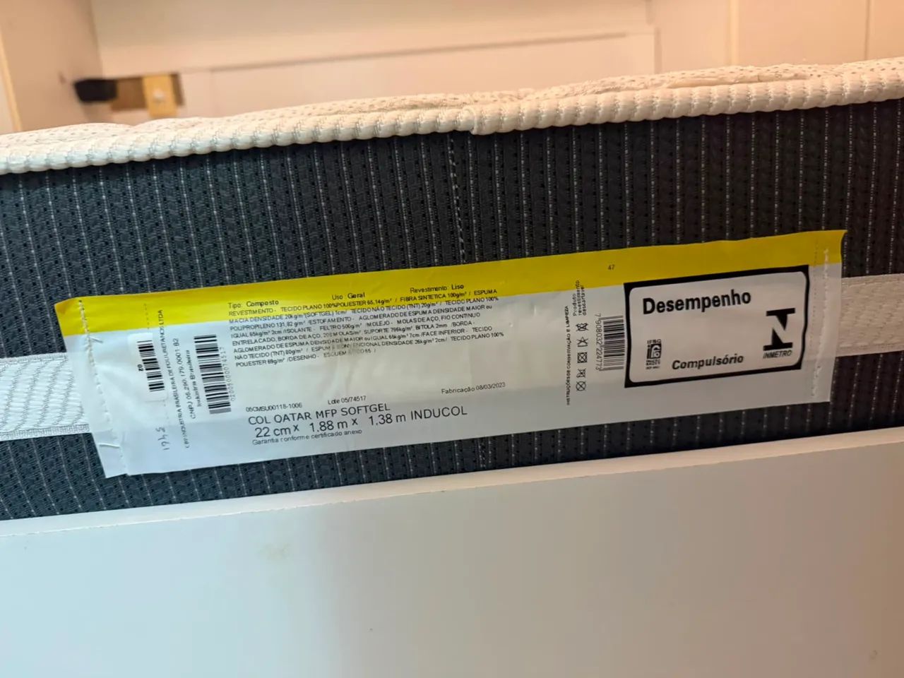 cama de casal com colchao de mola - Foto 2