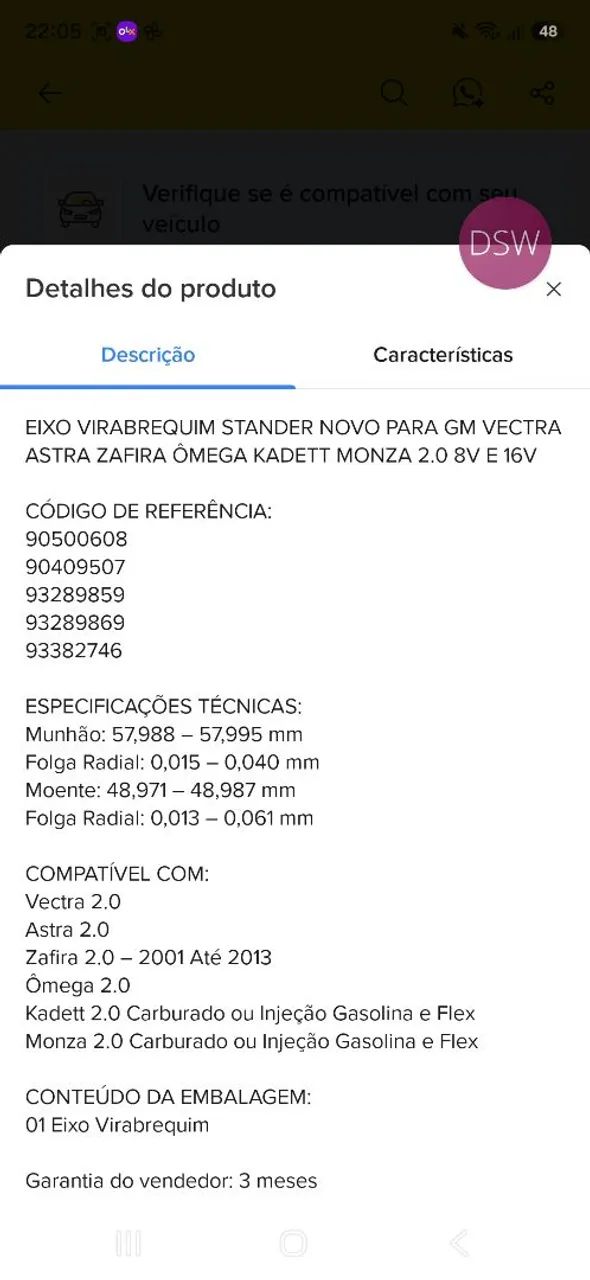 Parte de força da zafira stand  - Foto 2