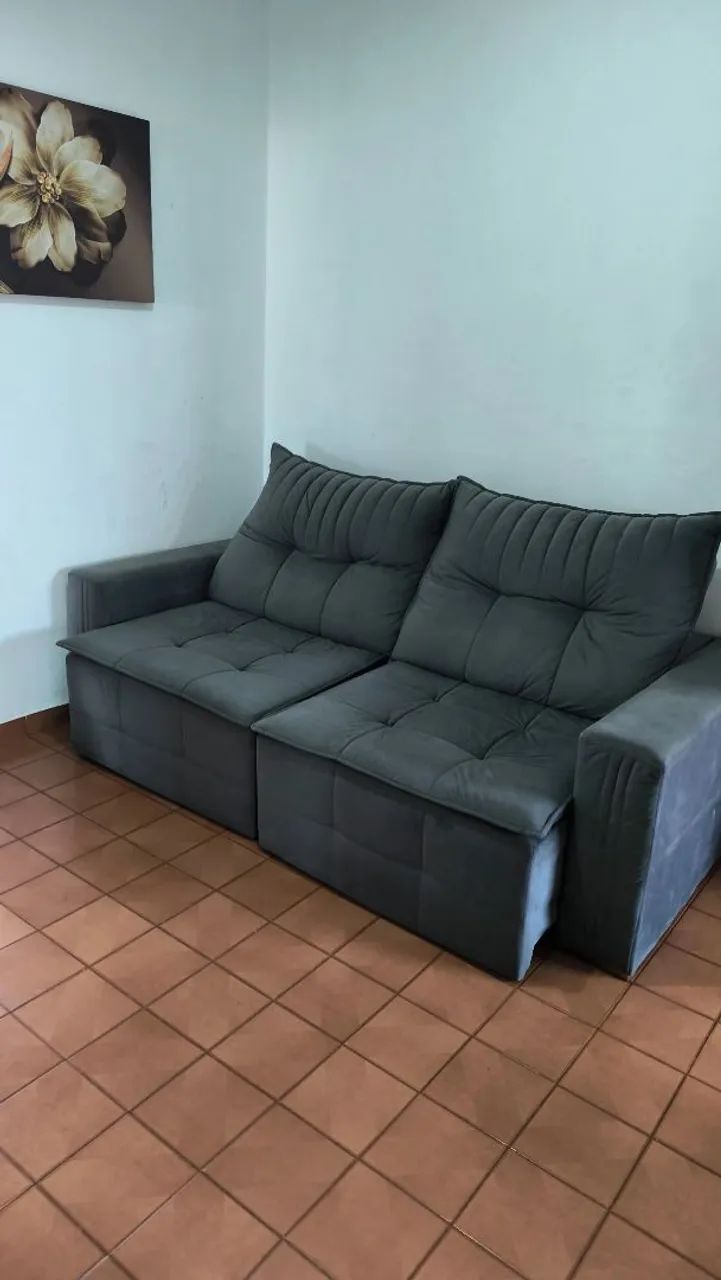 Sofá retrátil e reclinavel