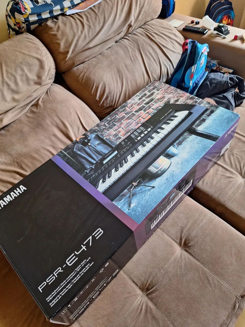 Teclado YAMAHA PSR-473 - Instrumentos musicais - Jardim das