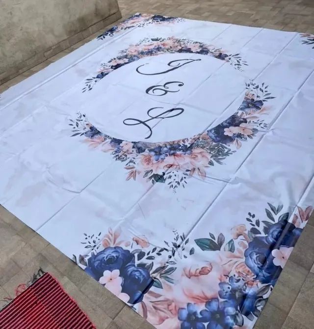 Lona Personalizada para Festa de 15 anos ou Casamento - Foto 2