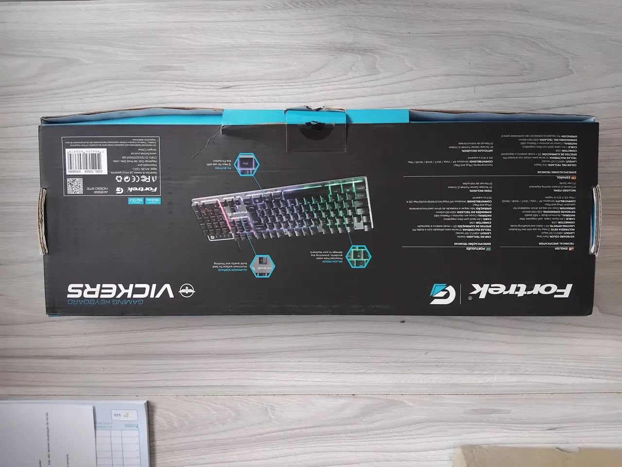 Teclado Fortrek Vickers - Foto 2
