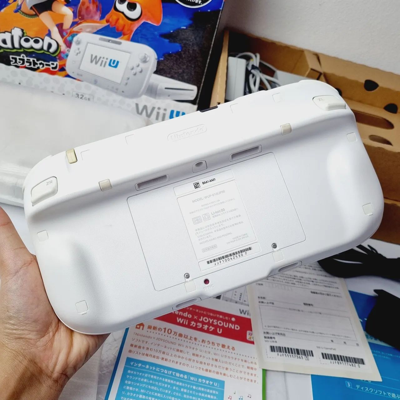 541- CONSOLE WII U EDICAO SPLATOON JAPANESE<br>?R$ 2.190