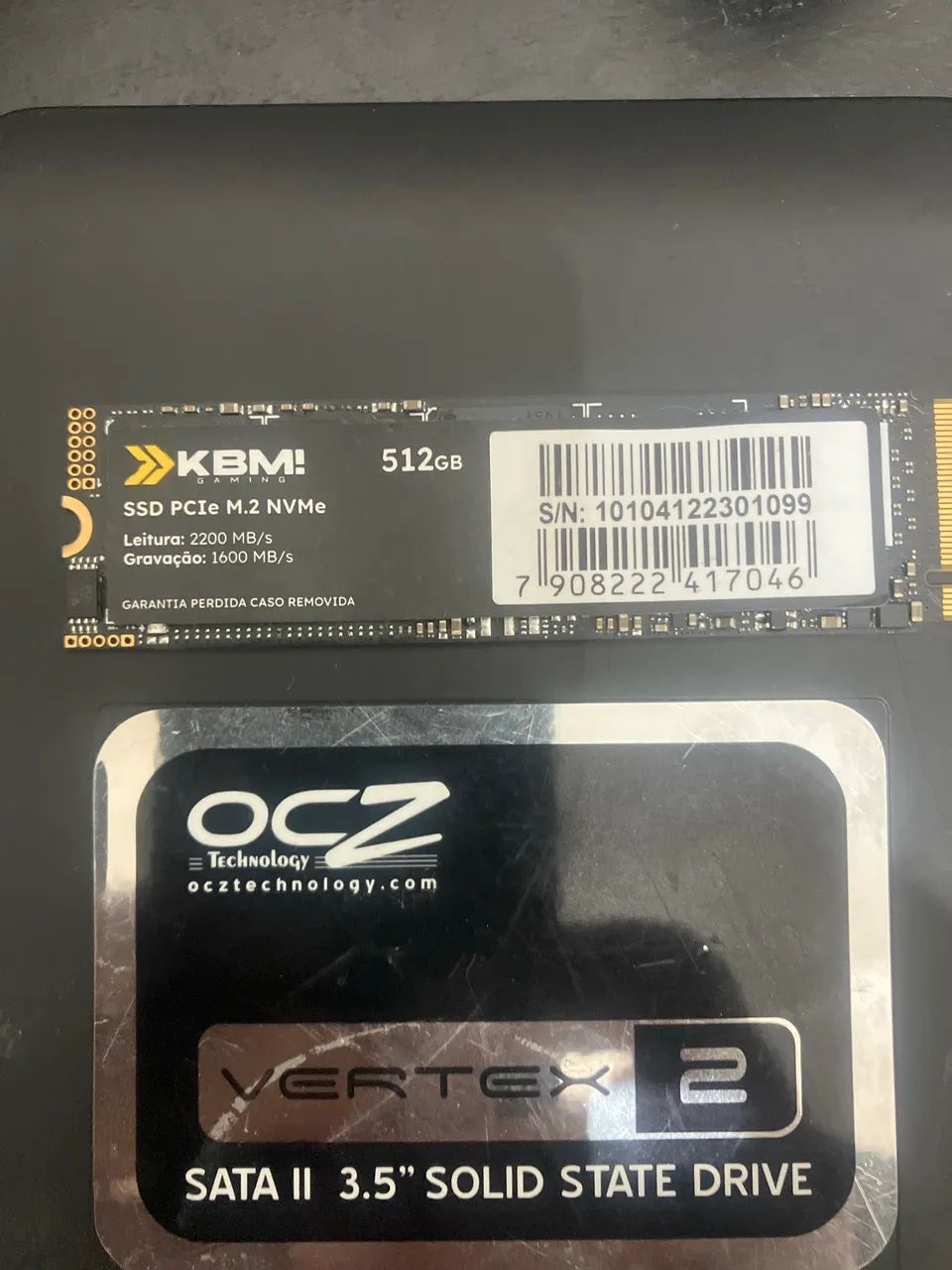 Nvme m2 512 é Ssd 128