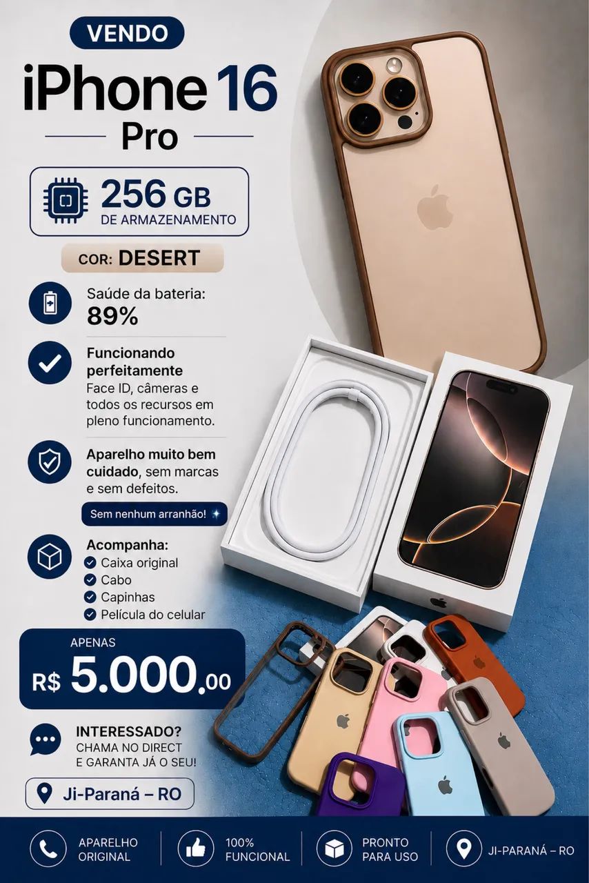 iPhone 16 Pro  - Foto 2