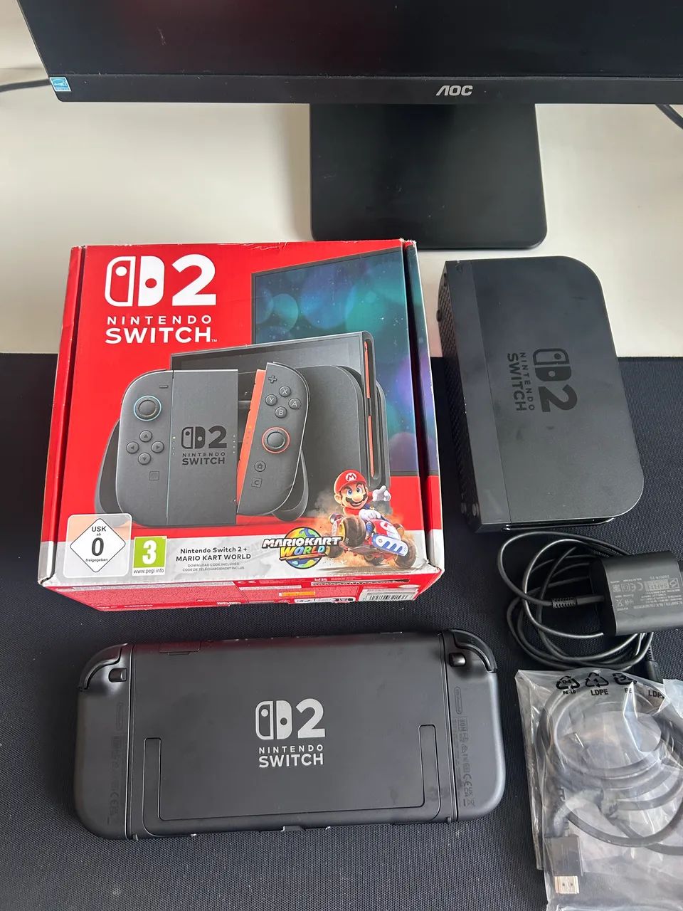 Nintendo Switch 2 na caixa - Foto 5