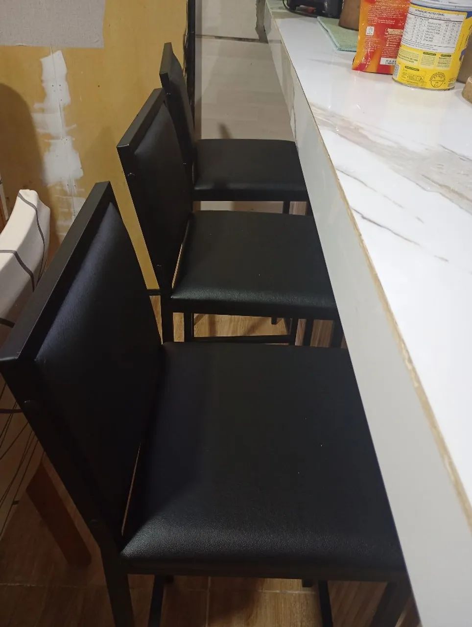 Cadeiras para bancadas zerada nova pretas  - Foto 2