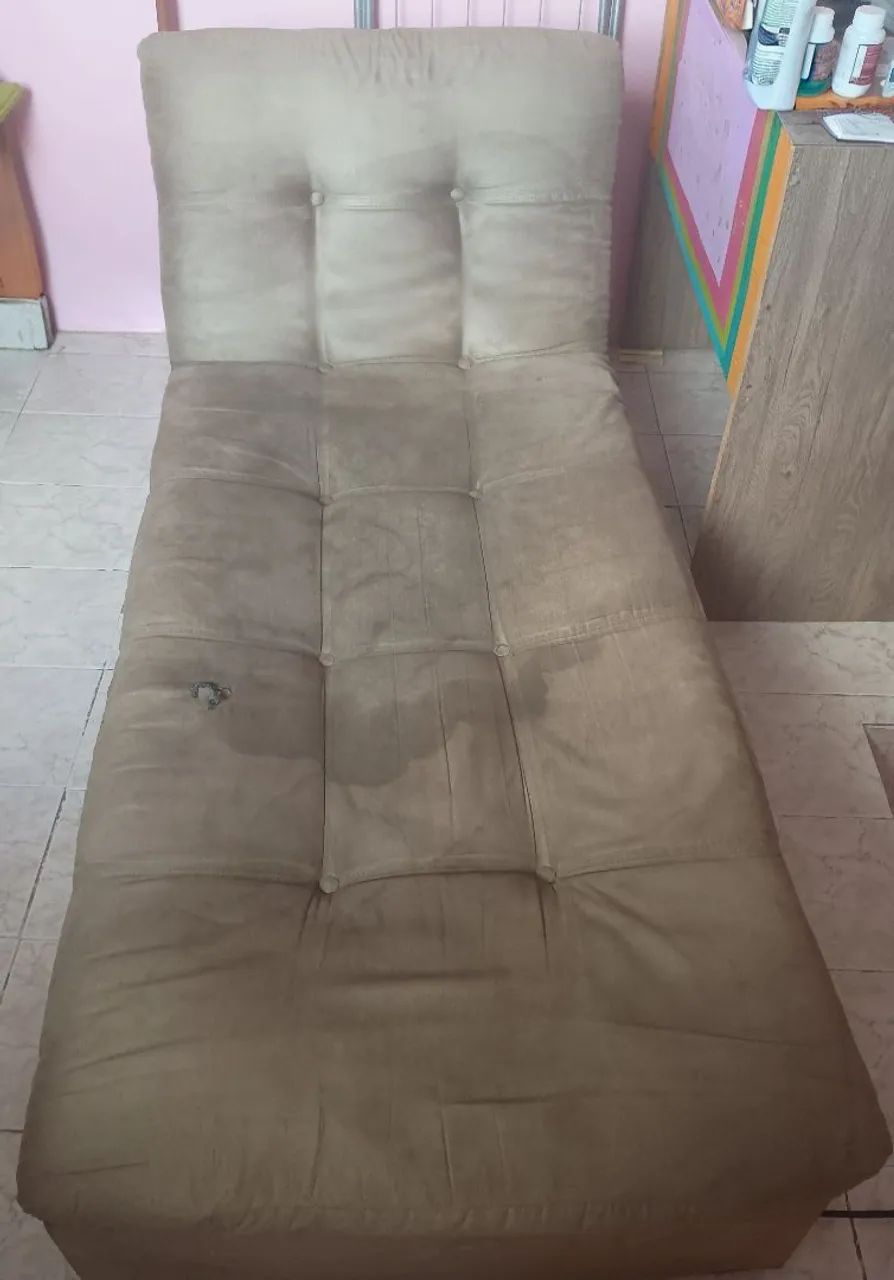 SOFÁ 2 EM 1 - VIRA CAMA DE SOLTEIRO! - Foto 2