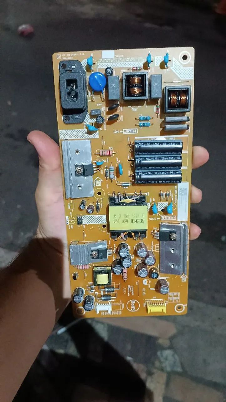 Placa de potência televisão  
