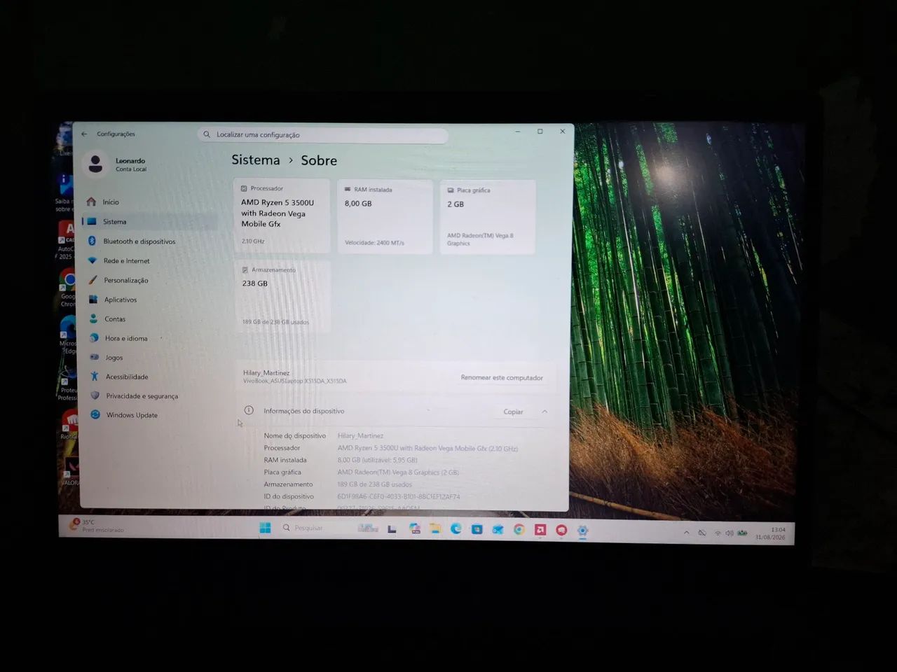 Notebook ASUS VivoBook Ryzen 5 - Foto 2