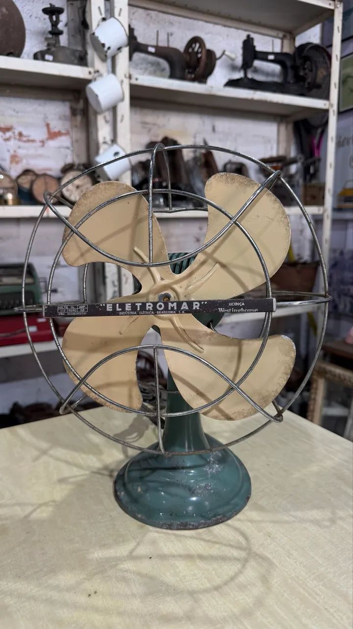 Antigo ventilador eletromar 