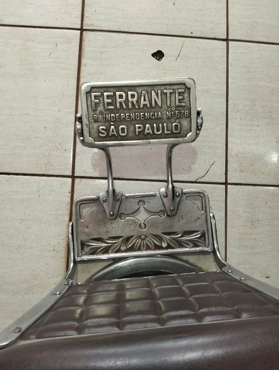 Cadeira de Barbeiro retrô Ferrante - Foto 5