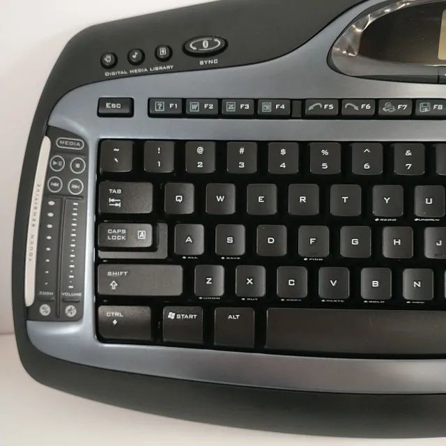 Teclado sem fio Logitech MX5000 - Foto 2