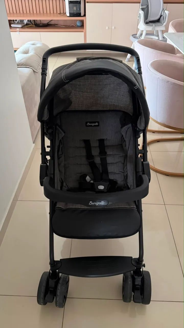 Carrinho de bebê e bebê conforto Burigotto  - Foto 4