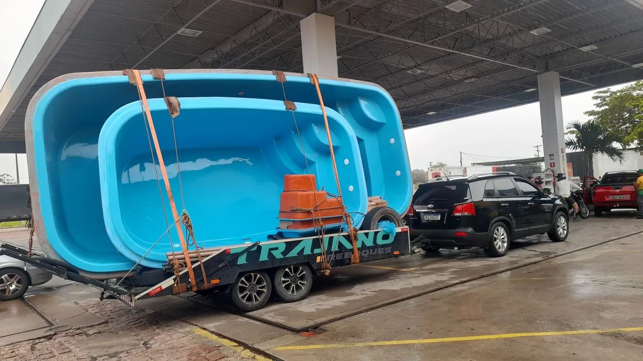 Piscina de fibra