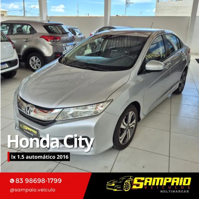 Honda City 1.5 LX 16V FLEX 4P AUTOMÁTICO 2016