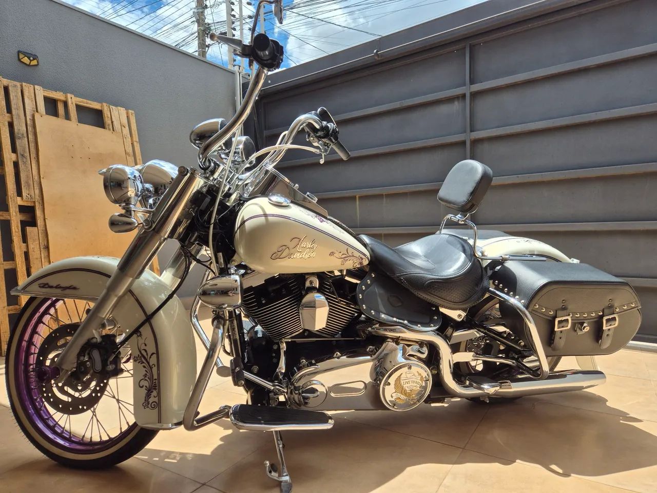 Harley Softail Deluxe Chicana - Foto 3