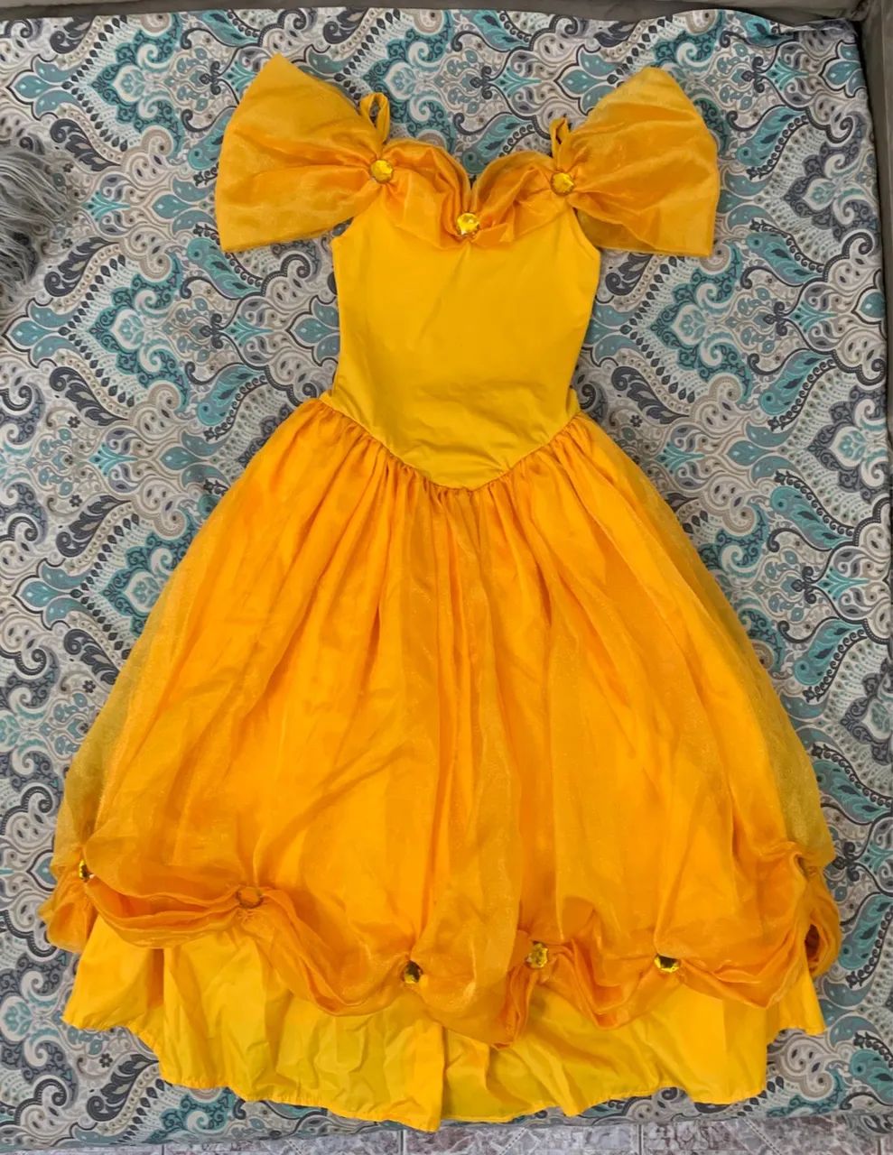 Fantasia Princesa Bela - A Bela e a Fera 
