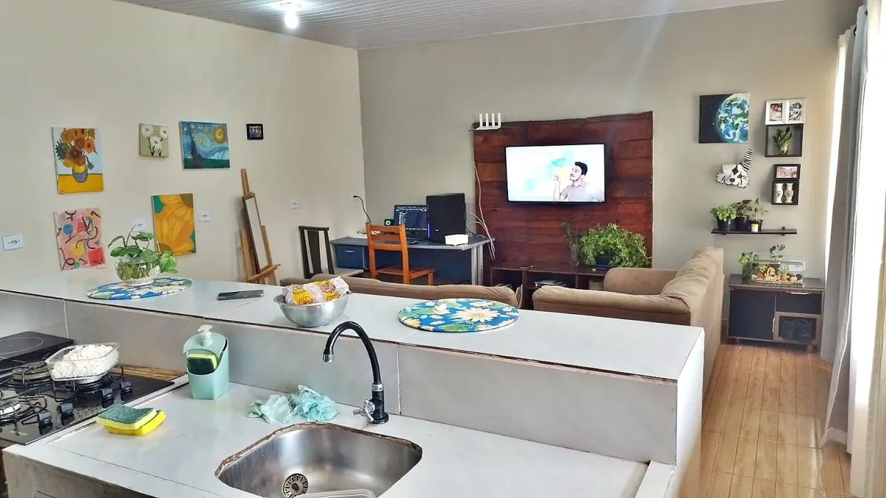 CASA 2 Quartos, 4 Vagas, 2Km Mar - Passagem Maciambú - Foto 2