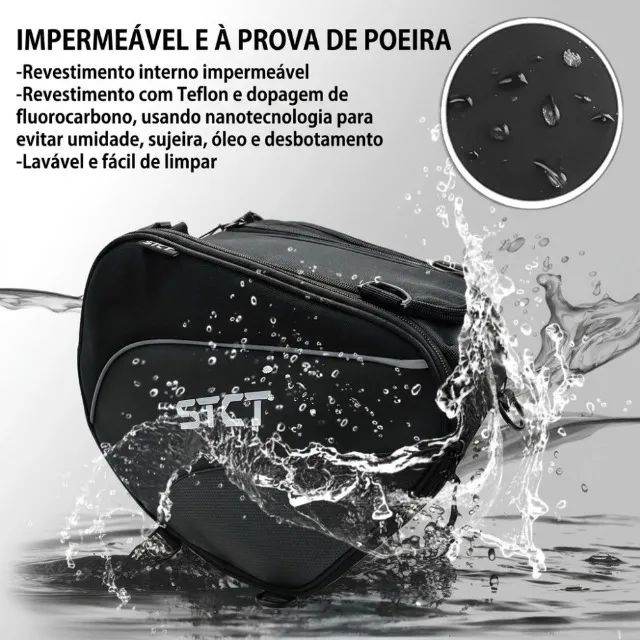 Bolsa de Tanque Impermeável - À Prova d'Água e Poeira para PCX ,Nmax - Foto 5