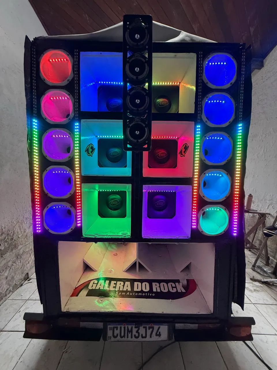 carretinha de som 