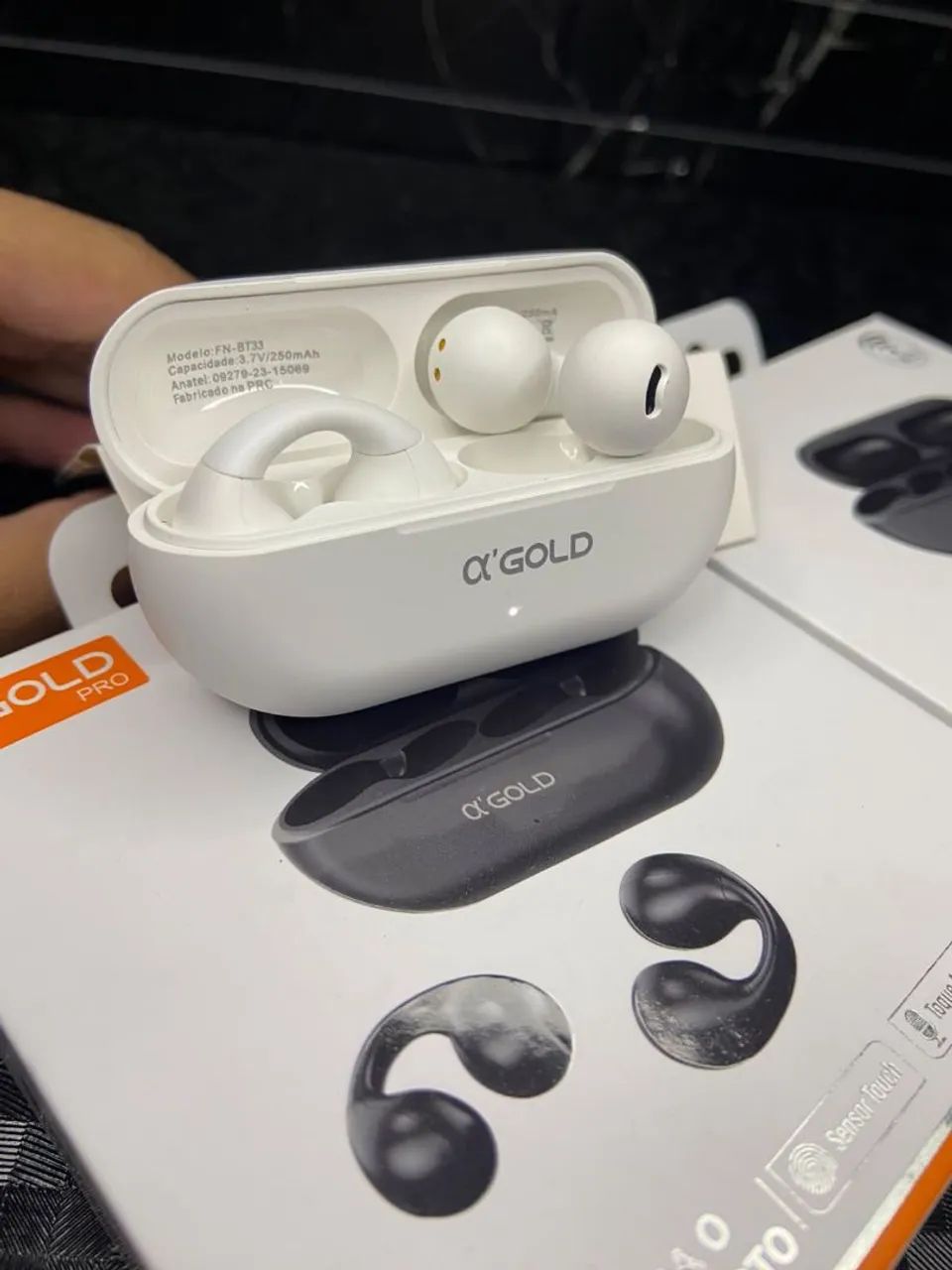 Fone Bluetooth Open-Ear ?'Gold Pro FN-BT33 - Foto 4