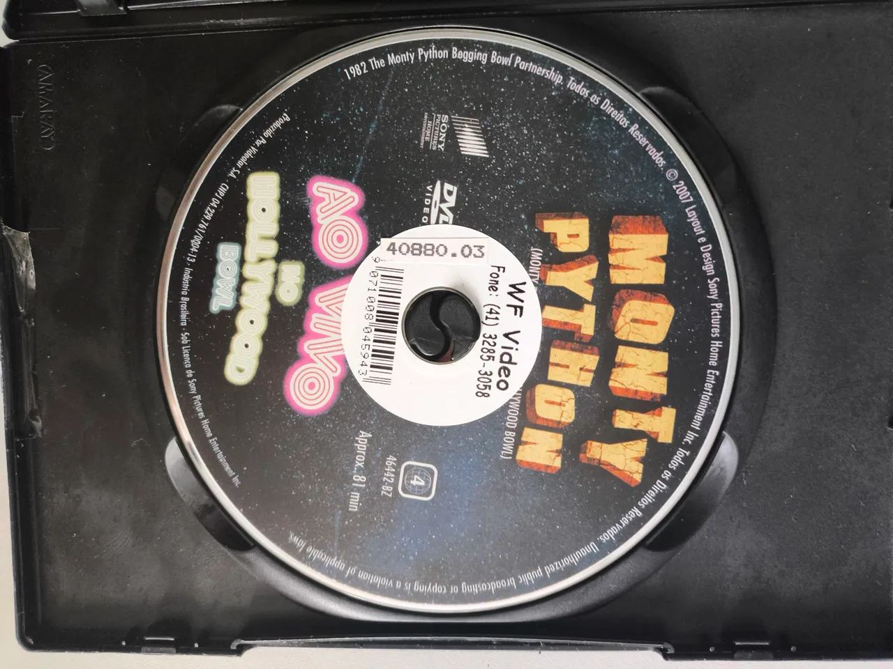 Dvd Monty Python ao vivo no Hollywood Bowl - Foto 2