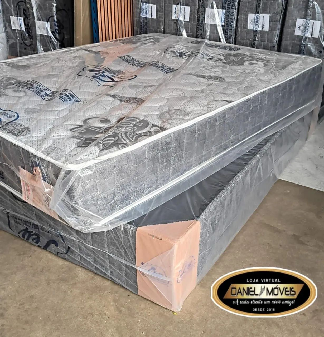 Cama Box - Molas Ensacadas 10 X SEM JUROS - Foto 4