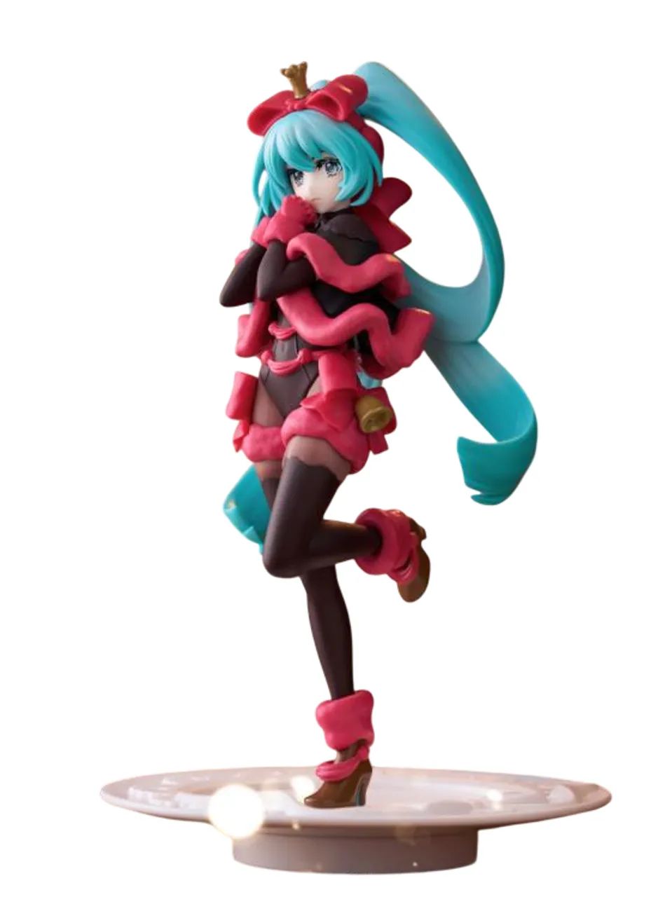 Figure Action: Hatsune Miku - (Noel Raspberry Ver.) - Exceed Creative - Foto 3