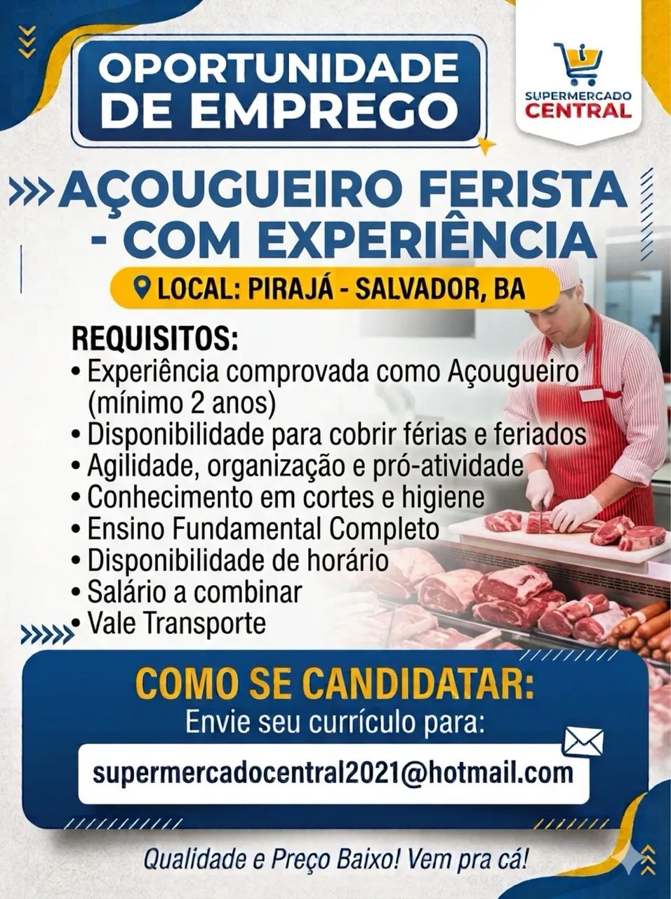 Vagas de emprego 