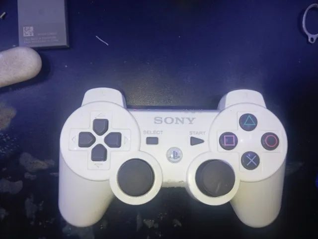 Controle branco de PS3 - Original - Foto 4