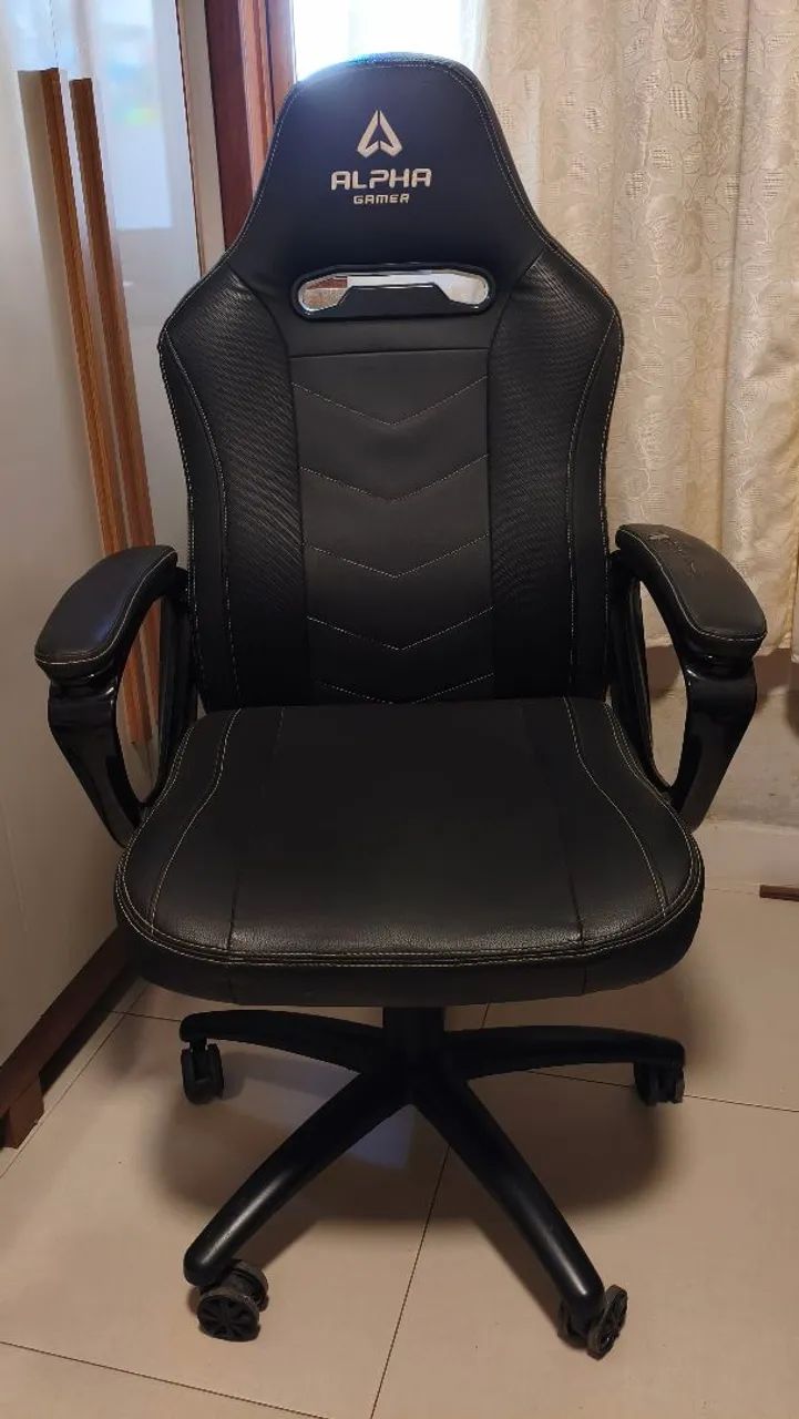 CADEIRA GIRATÓRIA GAMER ALPHA - Foto 4