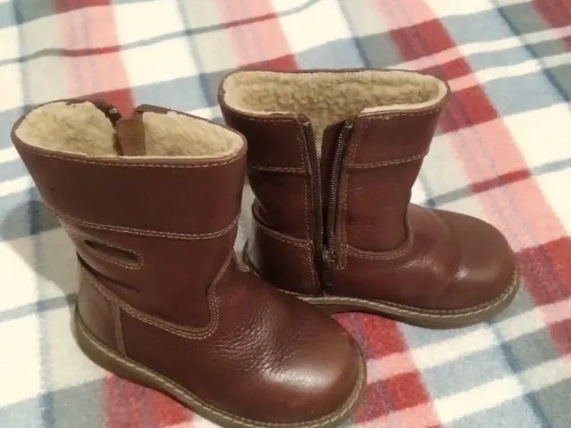 Botas de couro infantil. Nro.21 - Hush Puppies