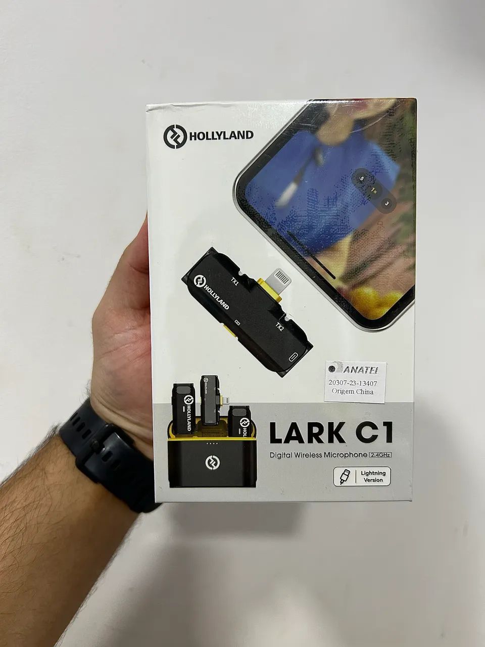Hollyland Lark C1 Lightning Kit Duplo para iPhone Lacrado