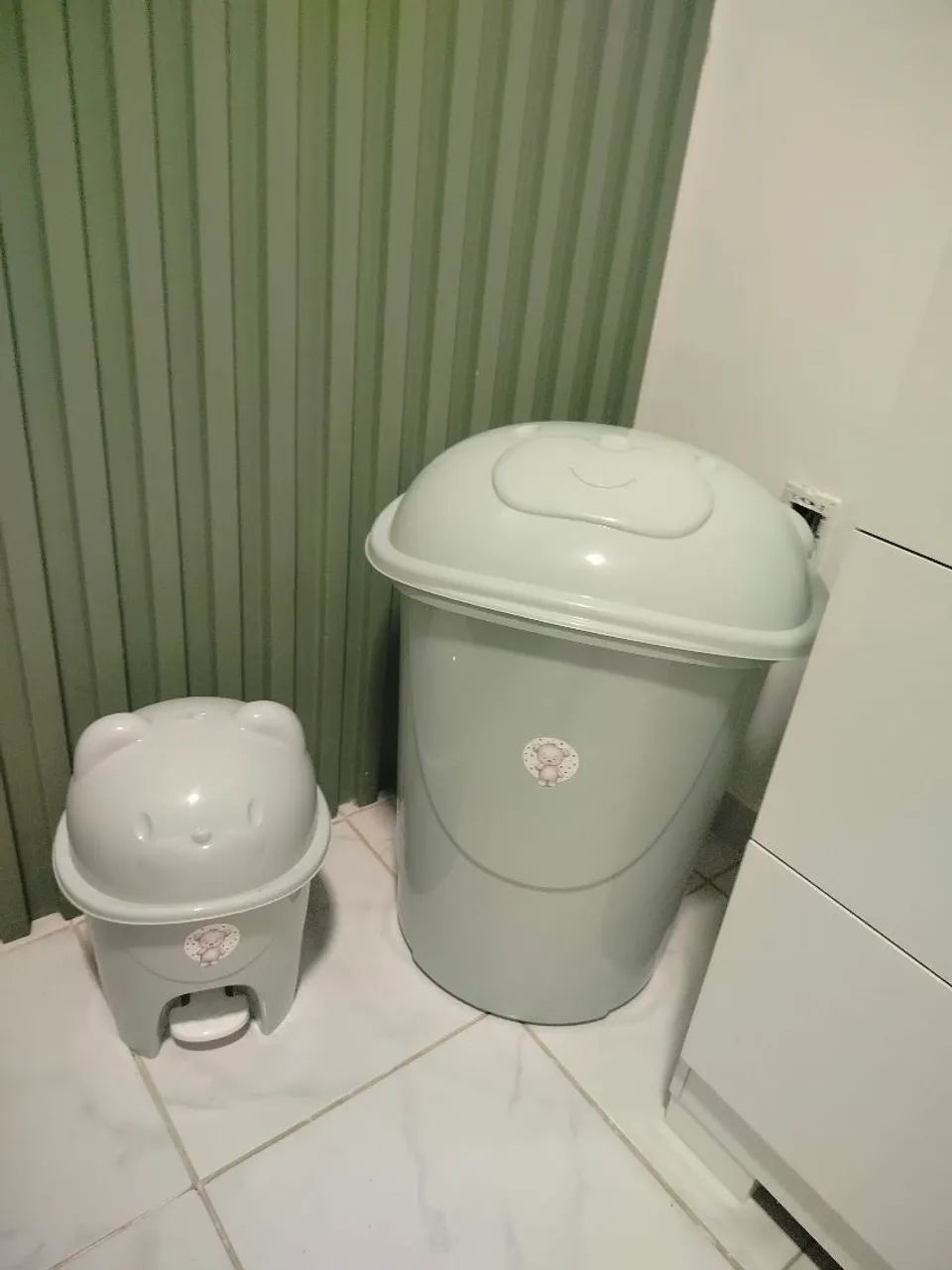 Balde e lixeira novas - Foto 2