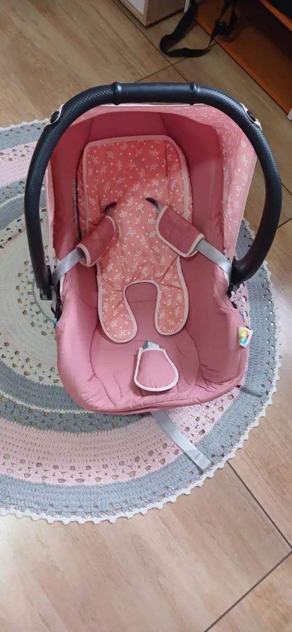 Bebê Conforto Tutty Baby Rosa - Foto 2