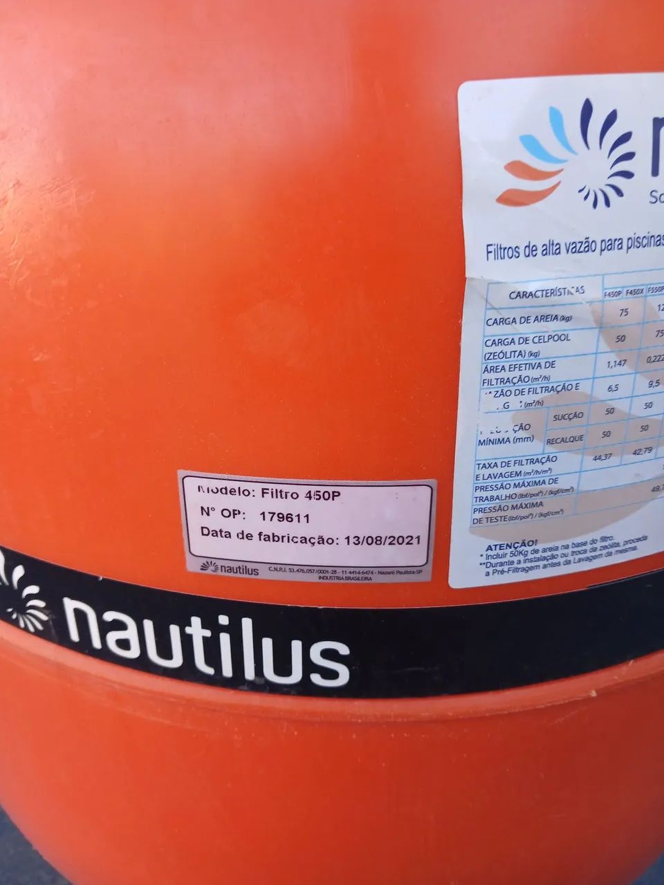Filtro Nautilus 450P - Foto 5