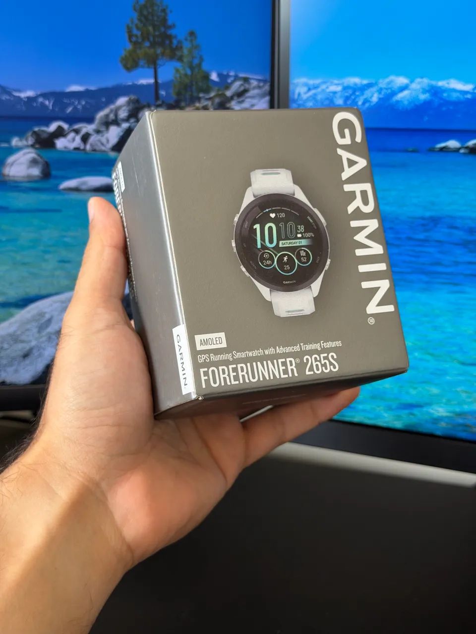 Garmin Forerunner 265s - Novo, lacrado 