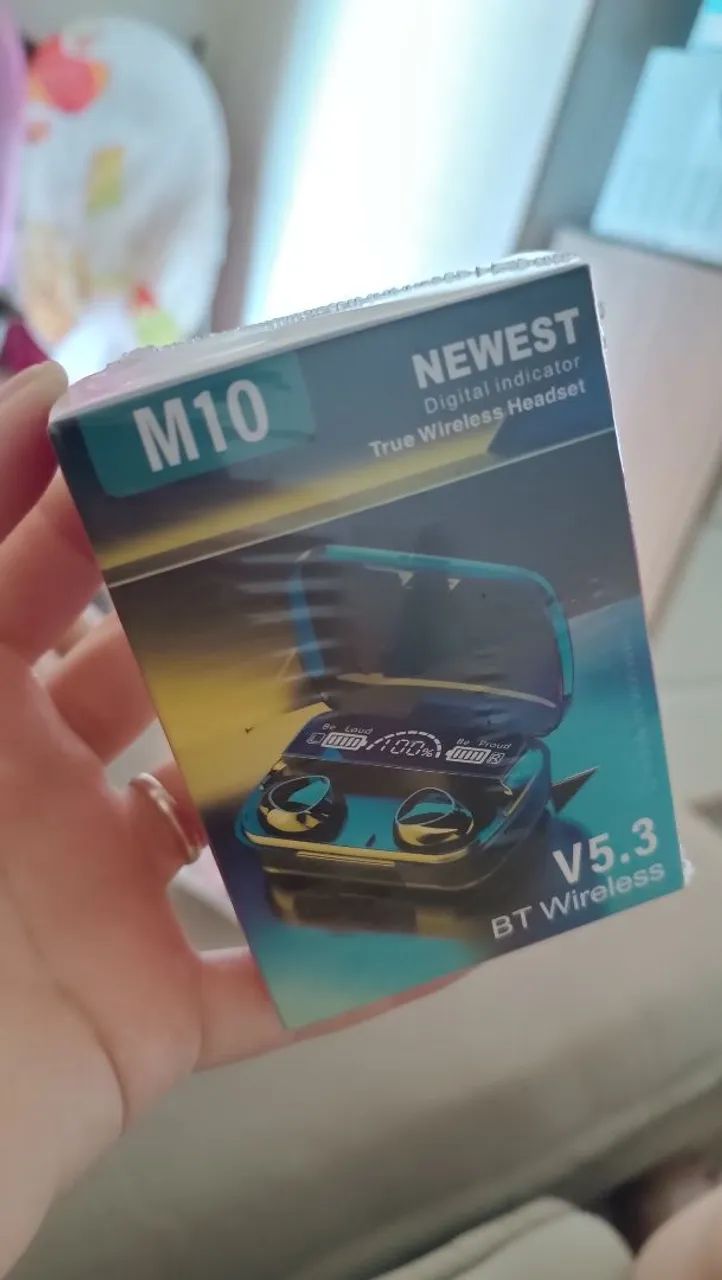 Fone de Ouvido Bluetooth M10 V5.3 - Foto 2