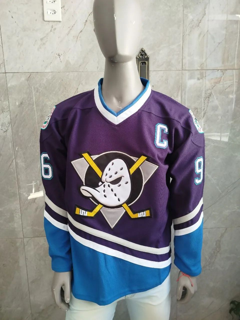 Camisa hóquei Ducks 