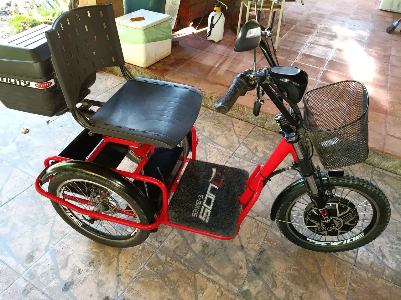 Triciclo elétrico 800w - Foto 4