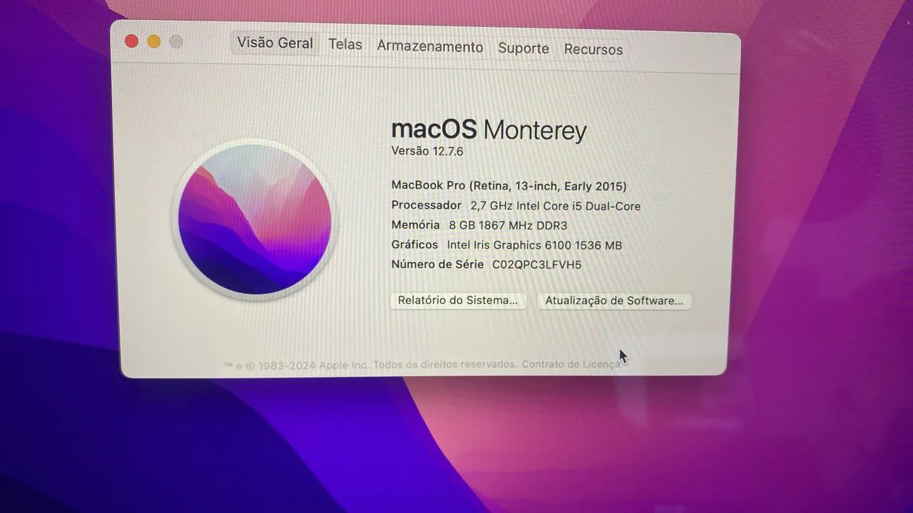 Vendo MacBook Pro A1502 2015 - Foto 3