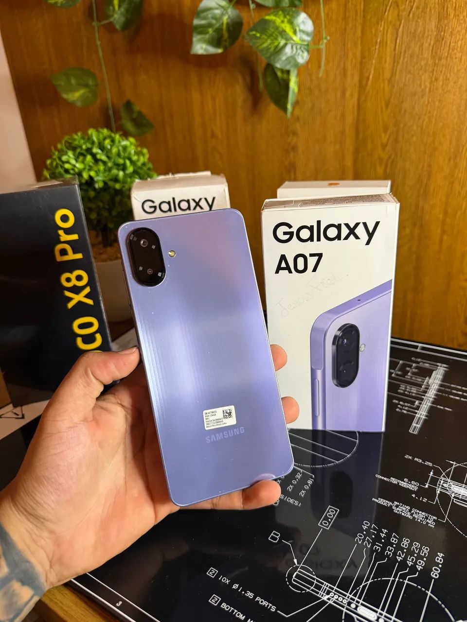 SAMSUNG A07 256/8 OPORTUNIDADE 
