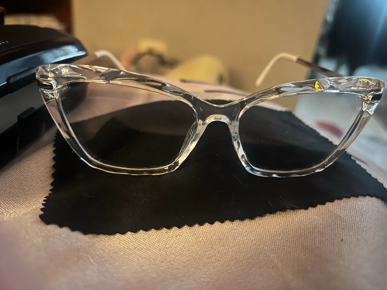 Óculos transparente gatinho - Foto 3