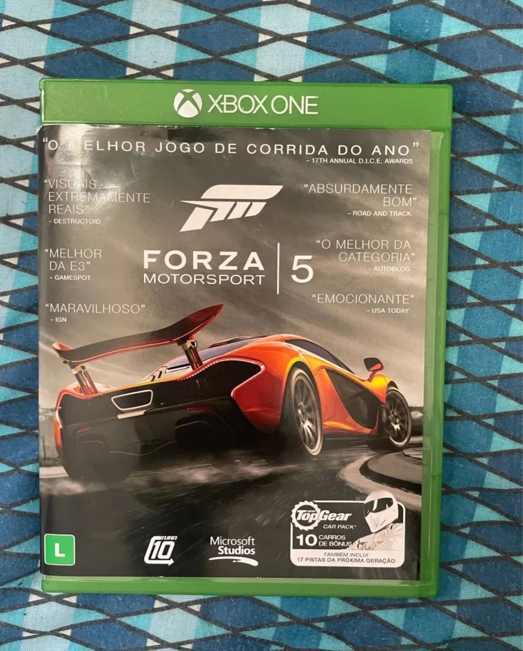 Jogos Xbox One Originais - Forza 5 e Gears of war