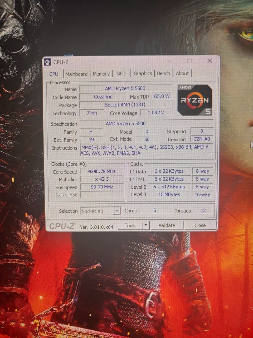 Processador AMD Ryzen 5500 - Foto 2