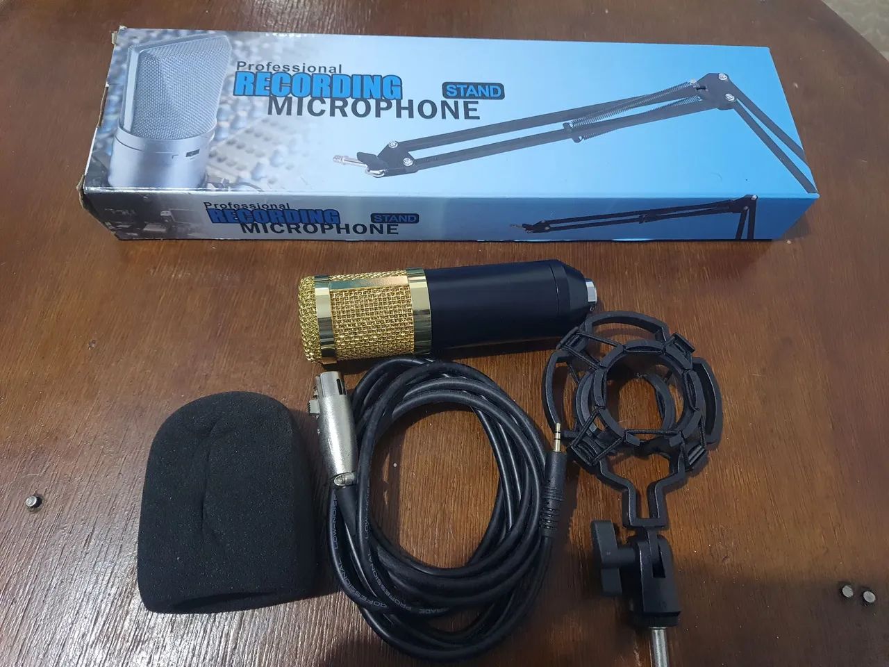 Kit Microfone Condensador BM-800 + Braço Articulado - Foto 3