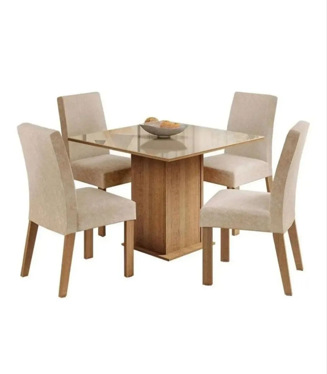 Mesa de jantar 4 cadeiras