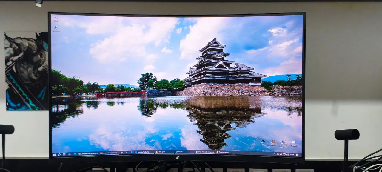 Monitor 31 polegadas 165hz 1ms DP e HDMI 
